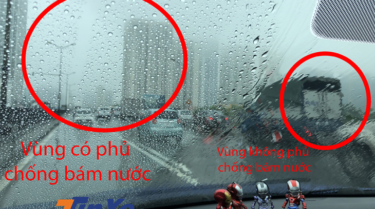 Chống bám nước cho kính xe hơi giá rẻ - thực hư tác dụng?