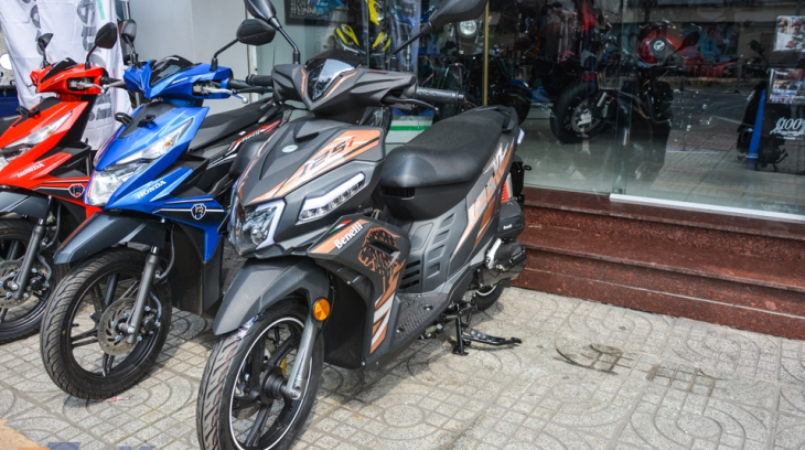 Cận cảnh Benelli VZ125i 2019 phiên bản đặc biệt tại Việt Nam, giá hơn 29 triệu đồng