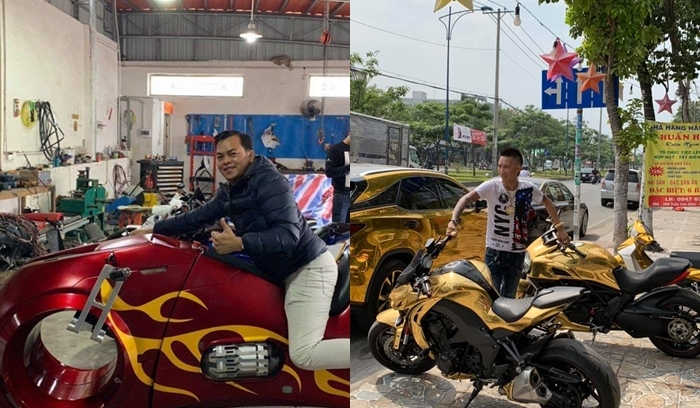 Dàn xe "mạ vàng" của Phúc XO và Huấn "hoa hồng" trước khi bị công an bắt vì liên quan ma tuý