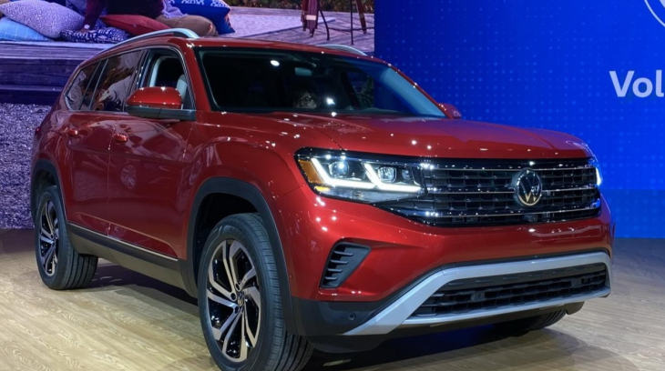 Volkswagen Atlas 2021 trình làng với thiết kế và trang bị nâng cấp, đe dọa Hyundai Santa Fe