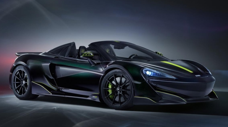 McLaren vén màn 600LT Spider Segestria Borealis - siêu xe lấy cảm hứng từ loài nhện độc
