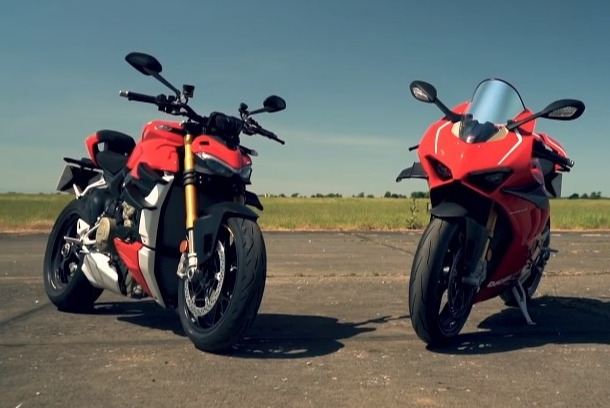 Siêu mô tô đọ sức: Ducati Panigale V4 R "đấu" Ducati Streetfighter V4 S và đây là kết quả