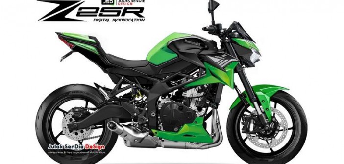 Sau Sport bike ZX-25R đình đám, Kawasaki sẽ cho ra mắt Naked bike Z25R có chung khối động cơ?