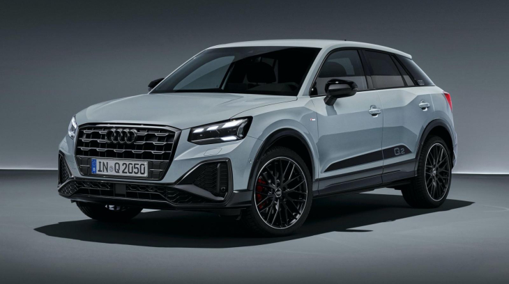 SUV cỡ nhỏ Audi Q2 2021 sẽ được trang bị sẵn đèn pha LED cùng một số công nghệ bổ sung