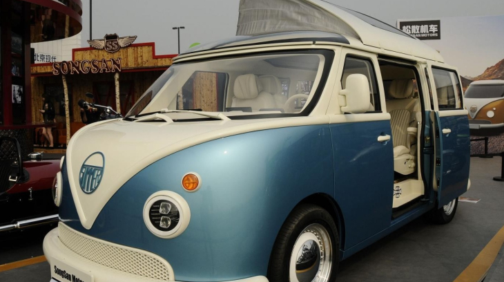 Songsan Motors Summer - Minivan dáng vẻ cổ điển giống hệt Volkswagen T1 ra mắt tại Triển lãm Bắc Kinh 2020
