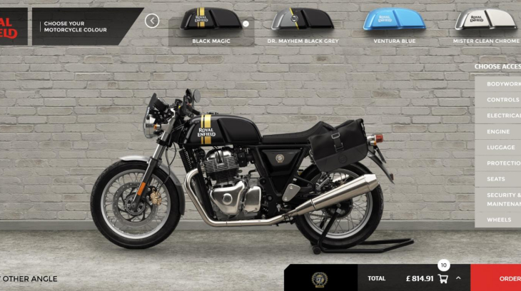 Royal Enfield ra mắt chương trình cá nhân hóa xe mô tô như xe sang với hàng nghìn lựa chọn