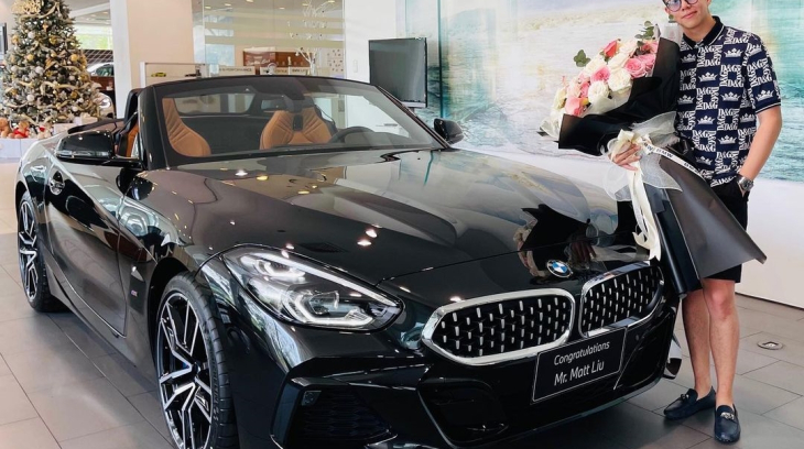 Matt Liu - bạn trai Hoa hậu Hương Giang - tậu BMW Z4 hơn 3,3 tỷ đồng