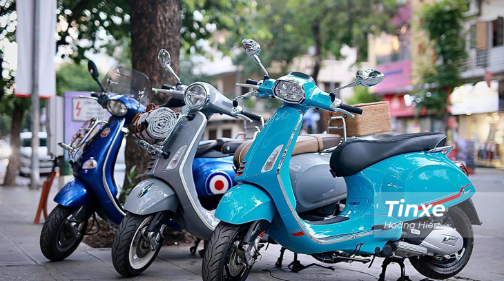 Xe tay ga Vespa có những màu sắc nào mới trong năm 2021?