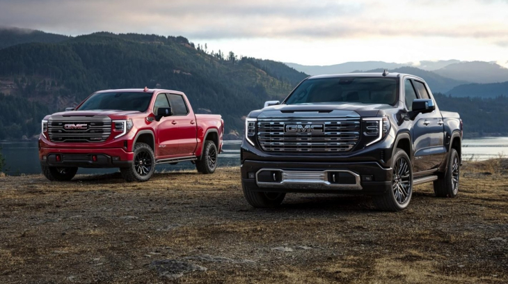 Xe bán tải cỡ lớn GMC Sierra 1500 2022 trình làng, tăng sức cạnh tranh với Ford F-150