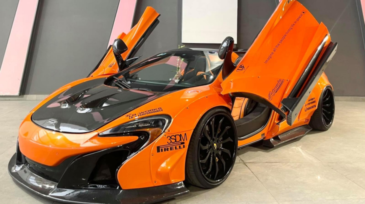 Mới tham dự hành trình siêu xe về, McLaren 650S Spider độ Liberty Walk được rao bán tương đương giá xe Lamborghini Urus chính hãng