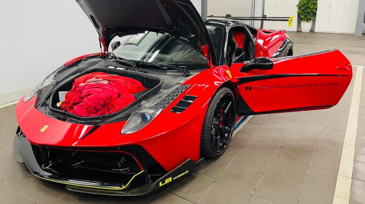 Ferrari 458 Italia độ LB-Silhouette Works độc nhất Việt Nam tái xuất
