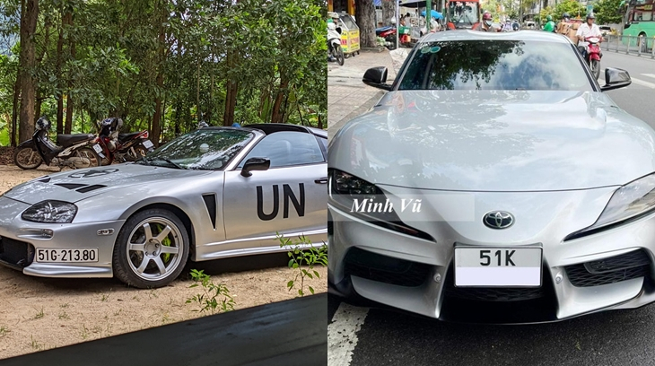 Cặp đôi Toyota Supra 2 thế hệ của nhà sưu tập xe hàng đầu tại Việt Nam
