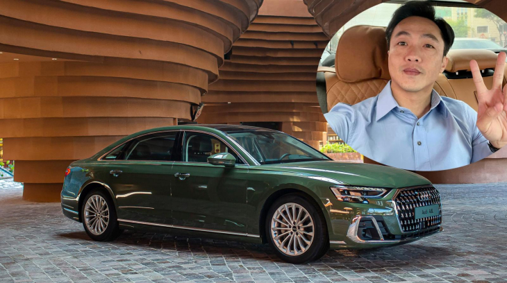 Trọn bộ xe sang đỉnh cao của Đức, Cường "Đô-la" âm thầm mua Audi A8L 2022, giá trên 6 tỷ đồng