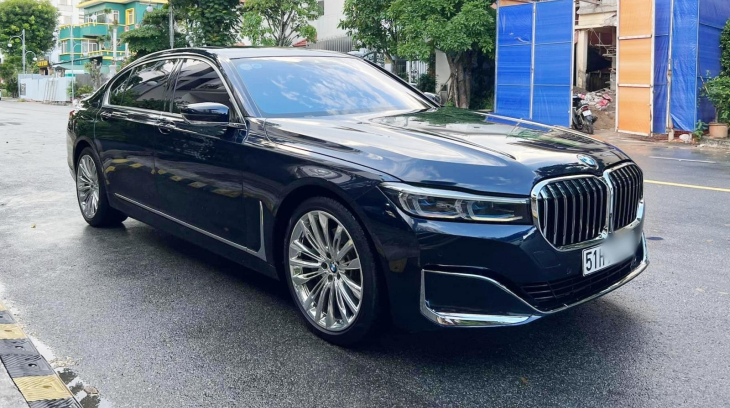 Vợ chồng Đàm Thu Trang bán xe sang BMW 740Li Pure Excellence sau khi chi hơn 26 tỷ đồng mua 2 xe mới