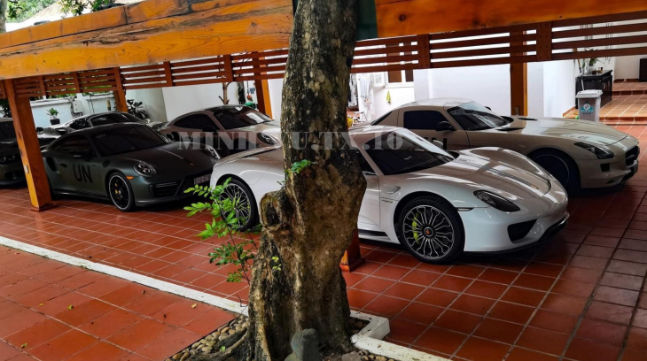 Đầu xuân Quý Mão, garage siêu xe của "Qua" Vũ ở Thành phố Thủ Đức tiếp tục bị lộ ảnh khiến dân tình choáng váng