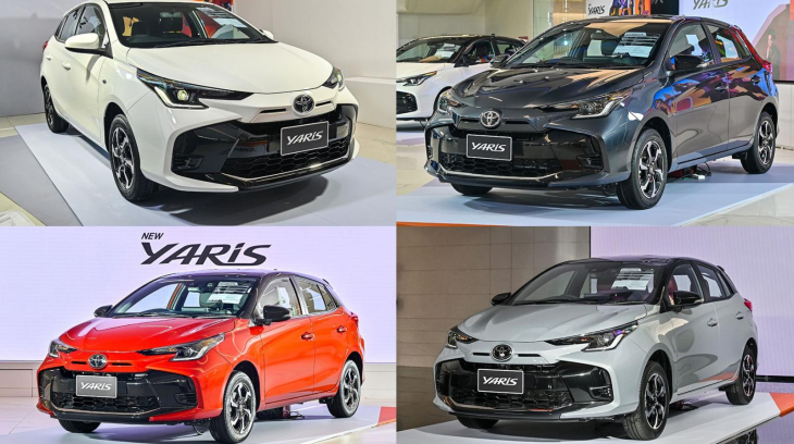 Chi tiết 4 phiên bản của Toyota Yaris 2023 sẽ về Việt Nam trong tương lai