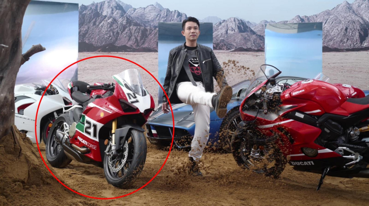 Cứ tưởng úp ảnh cho vui, hóa ra Minh "Nhựa" chốt luôn Ducati Panigale V2 Bayliss siêu đặc biệt, giá chỉ bằng các xe sedan hạng C