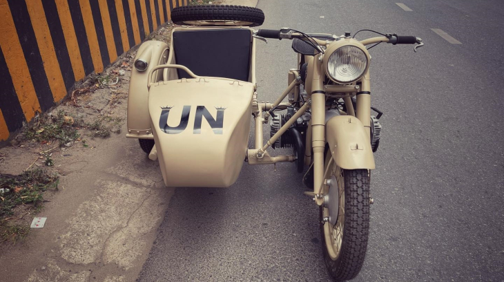 "Cụ ông 85 tuổi" BMW R61 mang phong cách sidecar tuyệt đẹp của Đặng Lê Nguyên Vũ