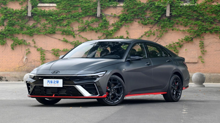 Hyundai Elantra N-line bản nâng cấp giữa vòng đời sắp ra mắt tại hàng xóm của Việt Nam