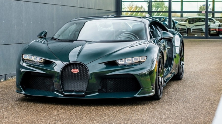Siêu phẩm Bugatti Chiron Super Sport đầu tiên về Campuchia, có khi nào của đại gia Việt