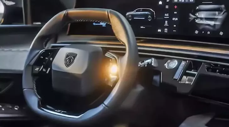 Peugeot 5008 2024 lần đầu tiên được hé lộ nội thất với màn hình cong 21 inch, dự kiến ra mắt vào tháng sau