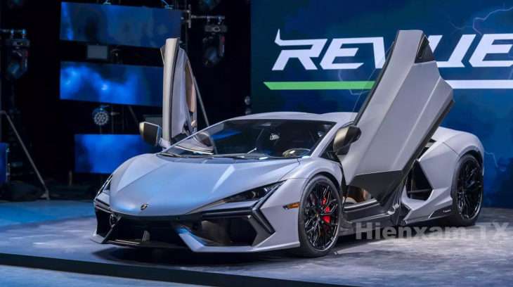 Cận cảnh siêu xe lai điện Lamborghini Revuelto giá 43,99 tỷ đồng mới ra mắt Việt Nam