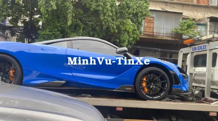 Siêu xe giới hạn McLaren 765LT từng của đại gia lan đột biến bị ngân hàng siết nợ bị bắt gặp vận chuyển tại Tp.HCM
