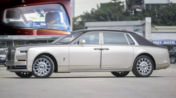 Rolls-Royce Phantom VIII có trang bị vách ngăn đã tìm thấy chủ nhân, giá chỉ 39 tỷ đồng