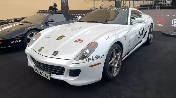 Vẻ đẹp chiếc Ferrari 599 GTB Fiorano của người dẫn đầu ngành cà phê tại Việt Nam