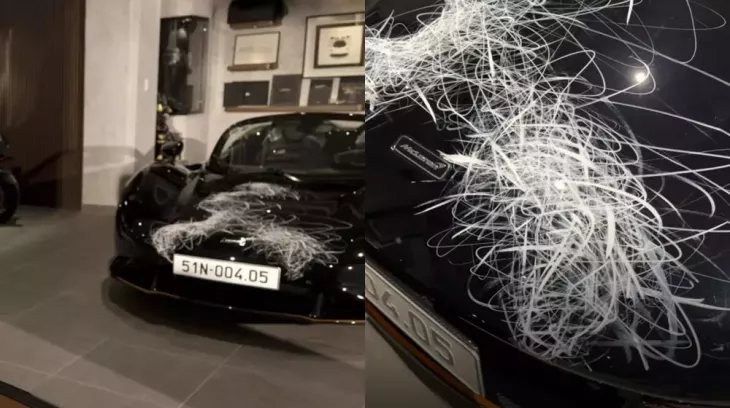 Vợ Minh "Nhựa" tiết lộ luôn siêu phẩm McLaren Elva gần 200 tỷ đồng của chồng mang biển 405