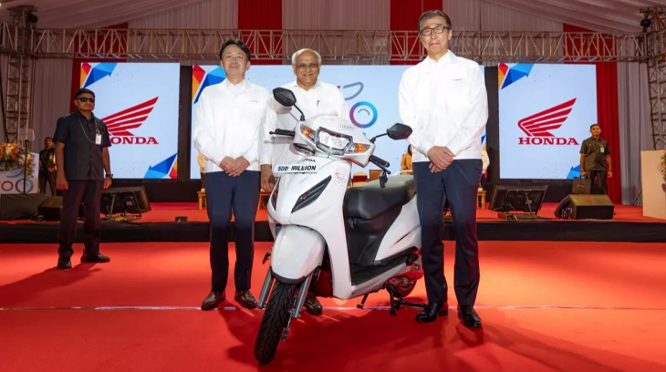 Chiếc xe máy thứ 500 triệu của Honda trên toàn cầu chính thức xuất xưởng