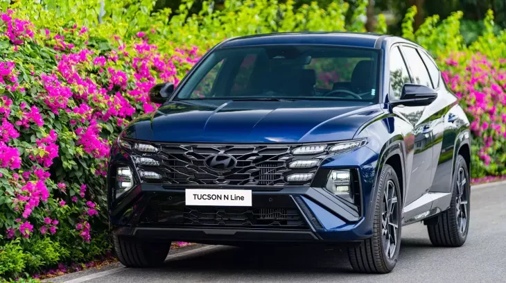 Hyundai Tucson N Line ra mắt Việt Nam với thiết kế khỏe khoắn hơn, giá từ 989 triệu đồng