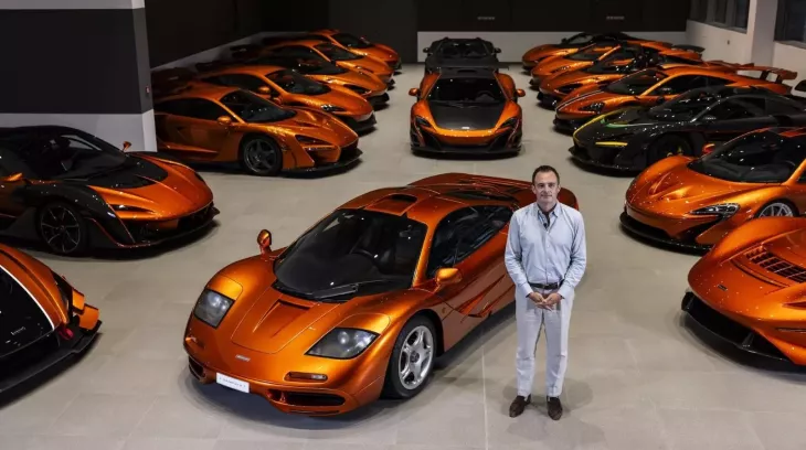 Đi tìm tỷ phú chi ra hơn 70 triệu USD để mua 20 chiếc McLaren của Mansour Ojjeh