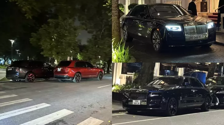 Dàn xe siêu sang Rolls-Royce đẳng cấp của các doanh nhân Hà Nội hội tụ, tổng giá trị trên 150 tỷ đồng