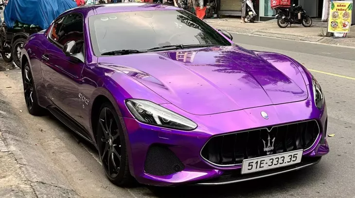 Maserati GranTurismo Sport hàng hiếm trên đường phố Tp.HCM