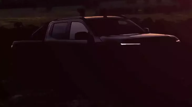 Xe bán tải Nissan Navara 2026 được hé lộ thiết kế trước khi ra mắt vào tháng sau