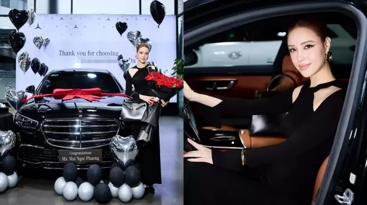 Em gái Mai Phương Thúy tậu Mercedes-Benz S450 Luxury hơn 5 tỷ đồng, vẫn con dư dả do chị cho đến 8 tỷ đồng