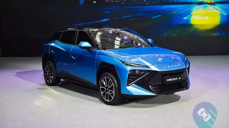 Omoda 4 trình làng, thiết kế như phiên bản giá rẻ của Lamborghini Urus, bán ra vào năm sau