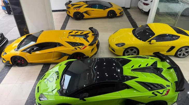 Bộ 3 siêu xe Lamborghini Aventador "SVJ" xuất hiện tại Hà Nội