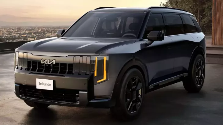 SUV cỡ lớn Kia Telluride 2026 chính thức lộ diện, sẵn sàng cạnh tranh Ford Explorer