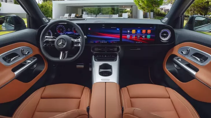 SUV 7 chỗ Mercedes-Benz GLB 2026 được hé lộ trước khi ra mắt vào tháng sau