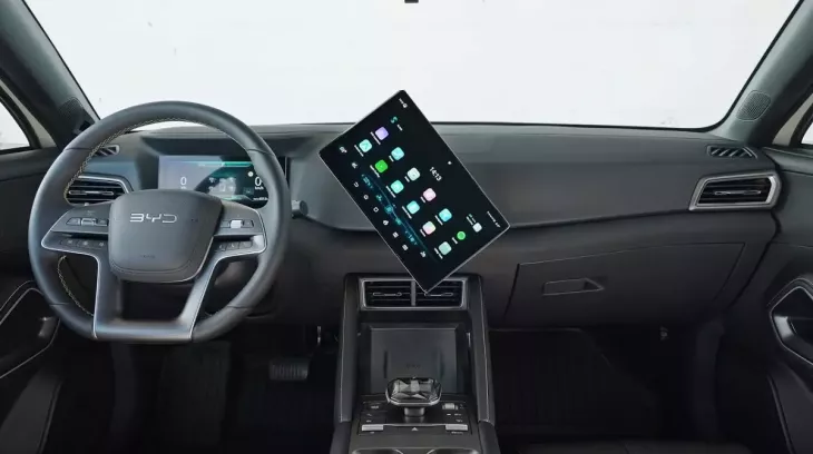Màn hình xoay 90 độ - trang bị chủ yếu để "làm màu" - sẽ biến mất trên xe BYD