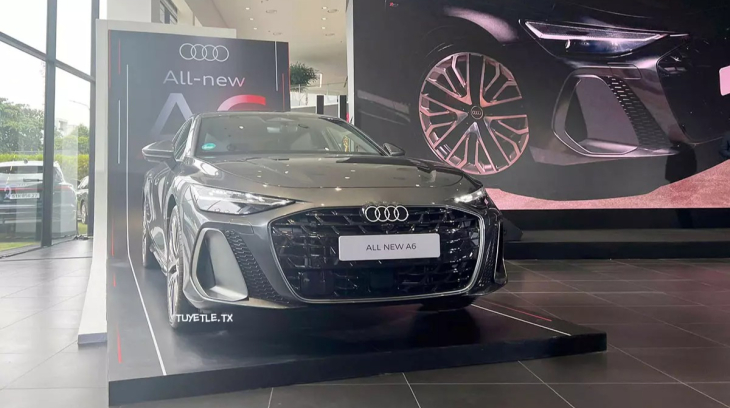 Sedan hạng sang Audi A6 thế hệ mới chính thức trình làng tại Việt Nam, giá 2,8 tỷ đồng