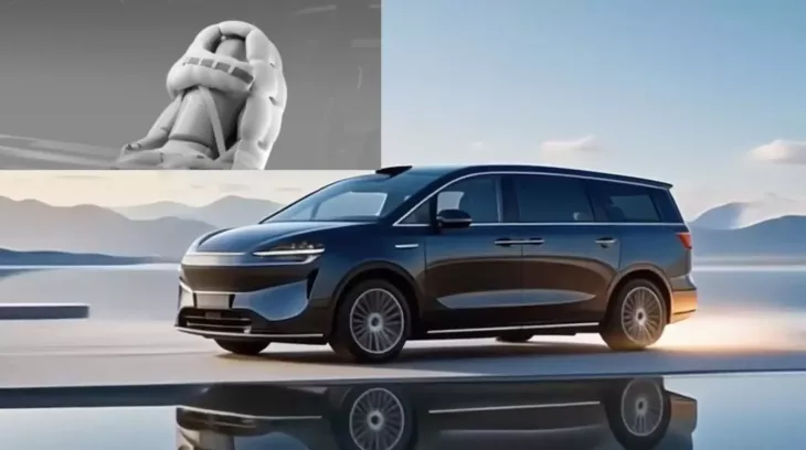 Hãng xe Trung Quốc cho ra mắt xe ô tô đầu tiên trên thế giới có trang bị túi khí dạng mũ bảo hiểm