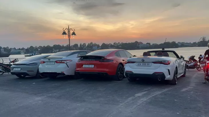 Dàn xe biển đẹp của các đại gia Đồng Nai họp mặt, có xe mang biển hơn 3 tỷ đồng