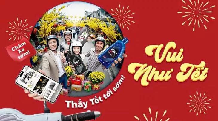 Ra mắt tiện ích Chăm Xe, Tết này khỏe re