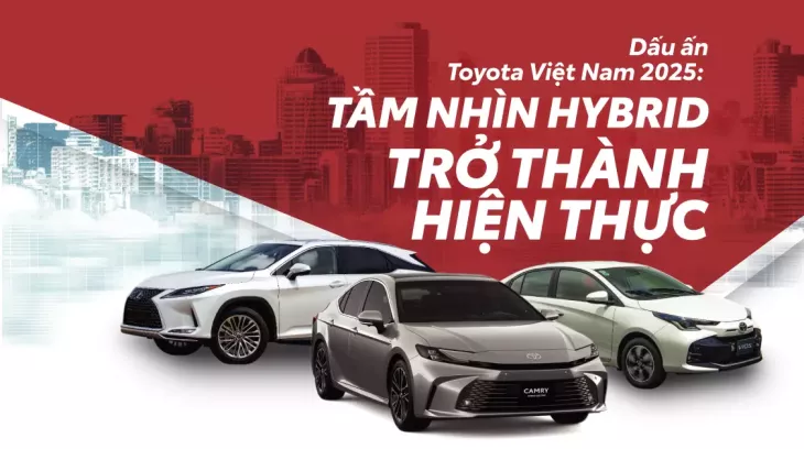 Dấu ấn Toyota Việt Nam 2025: Tầm nhìn hybrid trở thành hiện thực