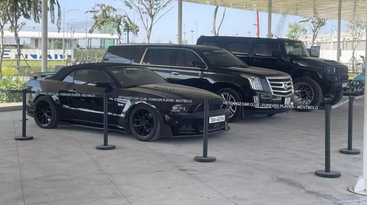 Dàn xế khủng của nhóm chơi xe Đức tào phớ hội tụ, Hummer H2 nổi bật với bộ mâm 26 inch