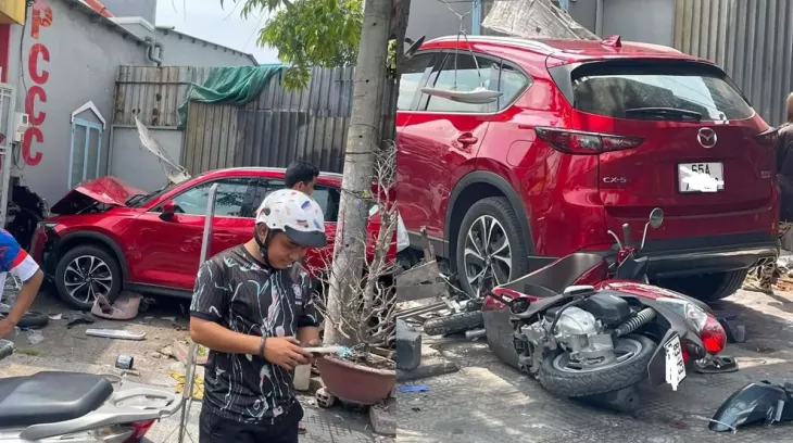 Video: Người điều khiển chiếc Mazda CX-5 gây tai nạn liên hoàn tại Cần Thơ vì lỗi mà tài mới thường mắc phải