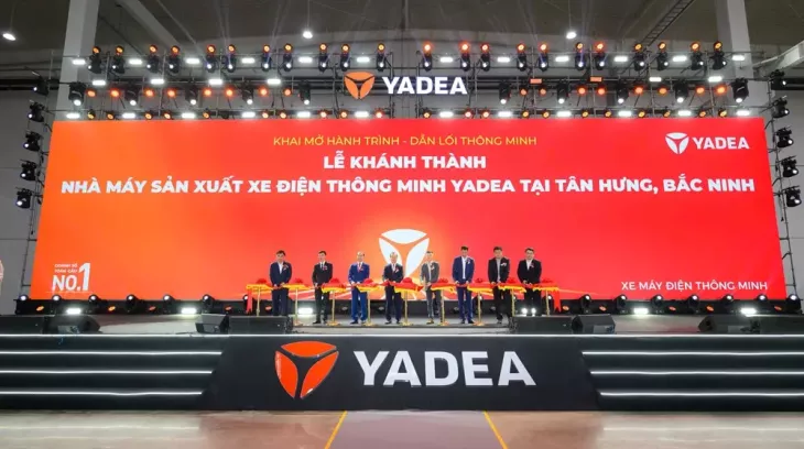 YADEA chính thức khánh thành nhà máy sản xuất xe máy điện, hợp tác chiến lược với Grab Việt Nam